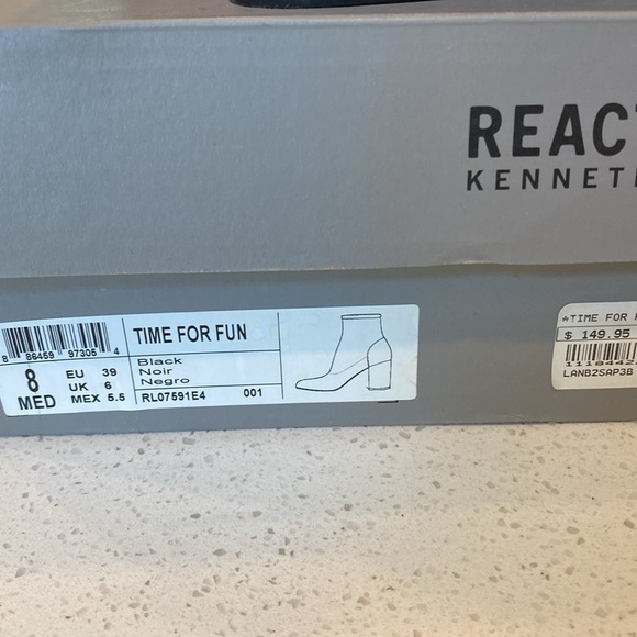 Worn once! Kenneth Cole Reaction ankle boots “Time for Fun” - Picture 6 of 9